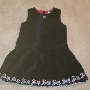 Hanna Andersson velvet dress 100